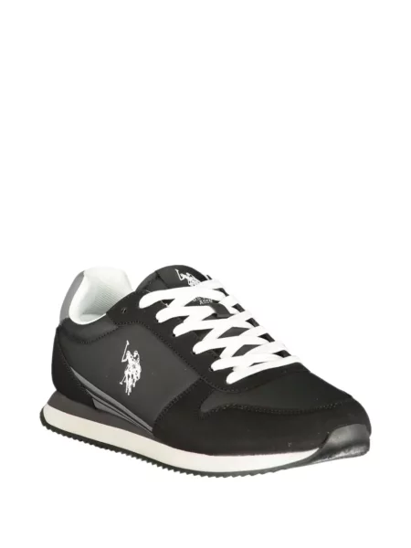 Sneakerși U.s. Polo Assn. cu autograf negru