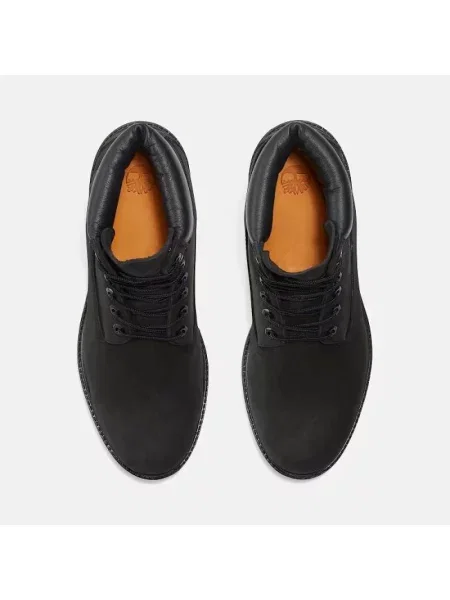 Botki Timberland skórzane czarne