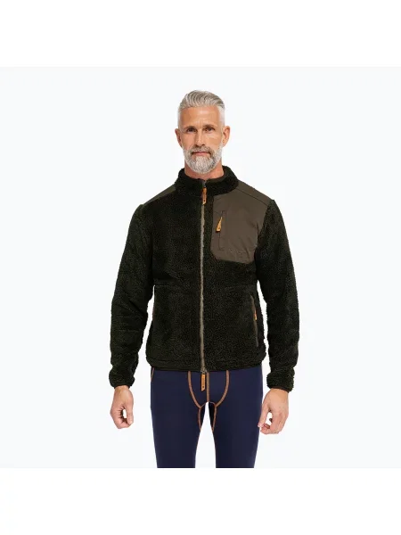 Ursuleț de pluș hanorac din fleece Dovre din fleece verde
