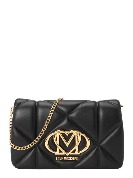 Crossbody torbica Love Moschino črna