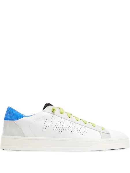 Sneakerși P448 cu autograf alb