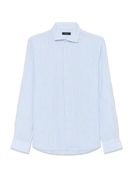 Matinique Košeľa MAMarc svetlomodrá biela