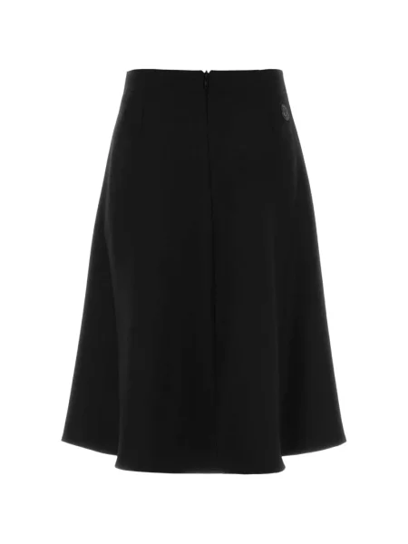 Fustă midi Moncler evazată cu cordon negru