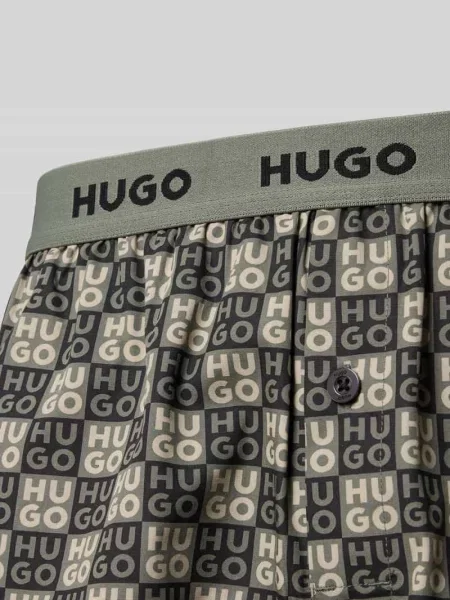 Obcisłe bokserki z czystej bawełny w zestawie 6 par Hugo