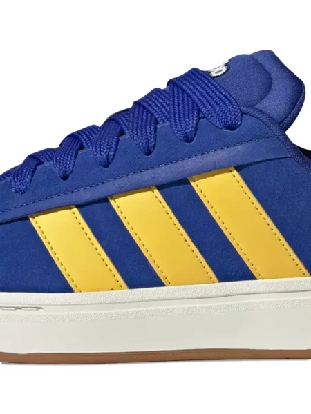 Galaxie sneakerși Adidas Lite Racer cu platformă cu picior lat albastru