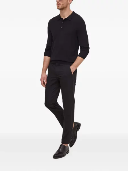 Pantaloni Benetton cu dungi negru