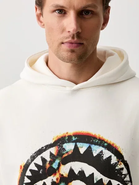 Sprayground kapucnis melegítőfelső bézs