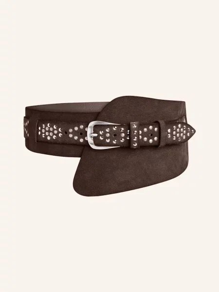 B.Belt Pasek Z Nitami braun