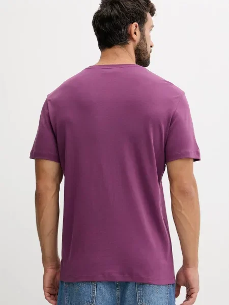 Calvin Klein kratka majica vijolična