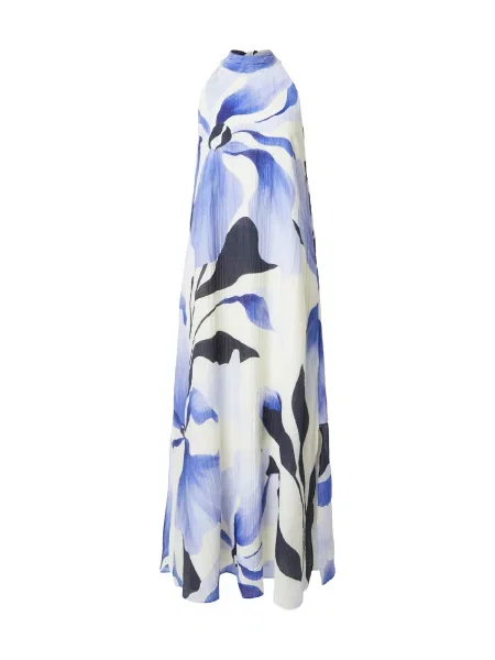 Lindex Rochie Love bleumarin / albastru deschis / negru / murdar alb