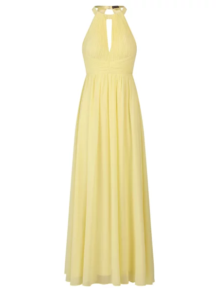 Kraimod Rochie de seară deschis galben