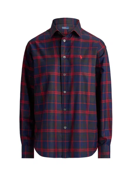 Polo Ralph Lauren Bluză bleumarin / roși aprins negru