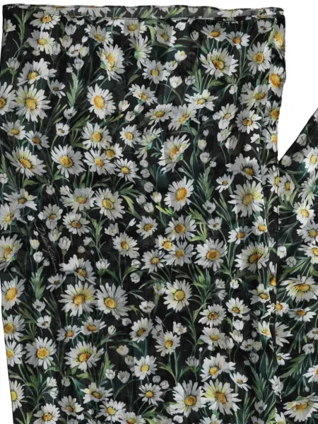 Κασκόλ Dolce & Gabbana μαύρο
