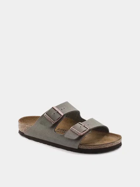 Шлепанцы Birkenstock серые