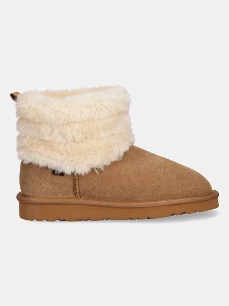 Замшевые сапоги Answear.lab коричневые