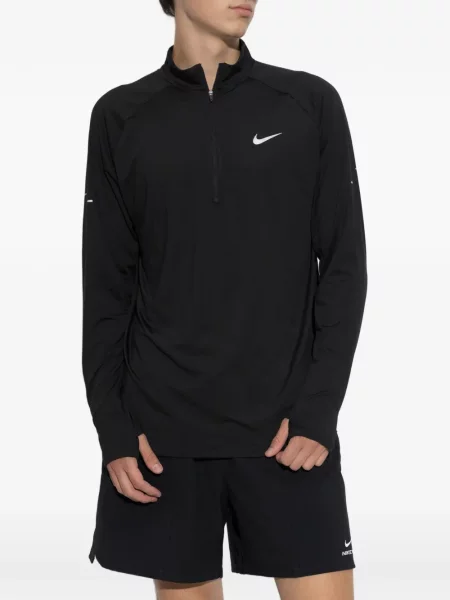 Sală de gimnastică pantaloni scurți Nike cu cordon din jerseu negru