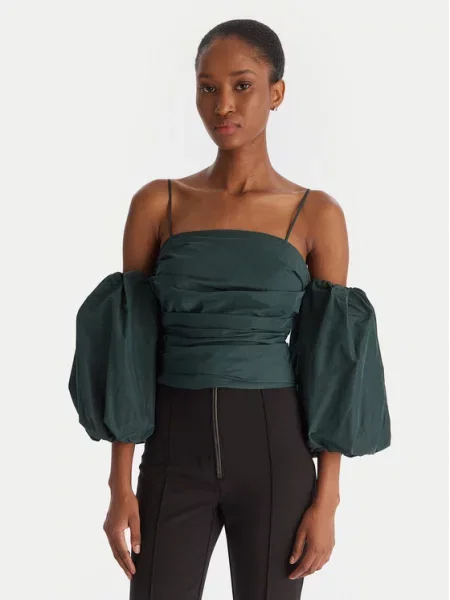 PINKO Bluza Pallottoliere zelena