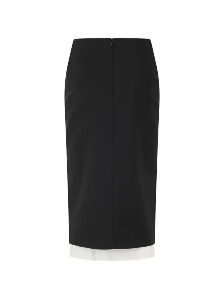 Fustă midi Semicouture negru