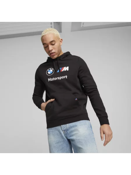 Polarowa bluza z kapturem BMW M Motorsport czarna