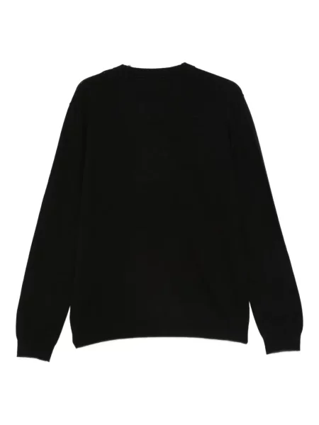 Пуловер Ea7 Emporio Armani с кръгло деколте черно