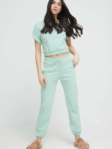 Majica lounge United Colors of Benetton zelena