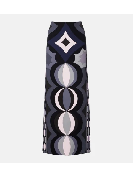 Fusta maxi Pucci de mătase