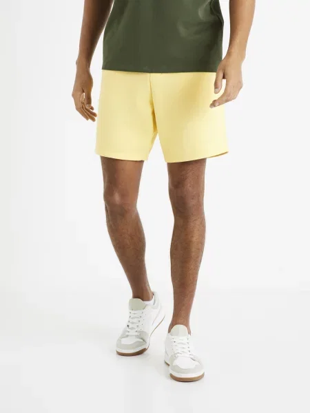 Pantaloni Celio galben