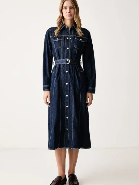 Gant rochie din denim