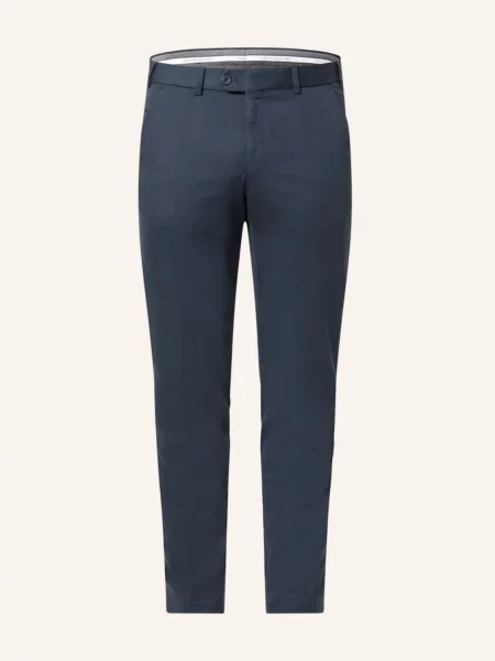 Hiltl Chino Kalhoty Extra Slim Fit tmavě modrá