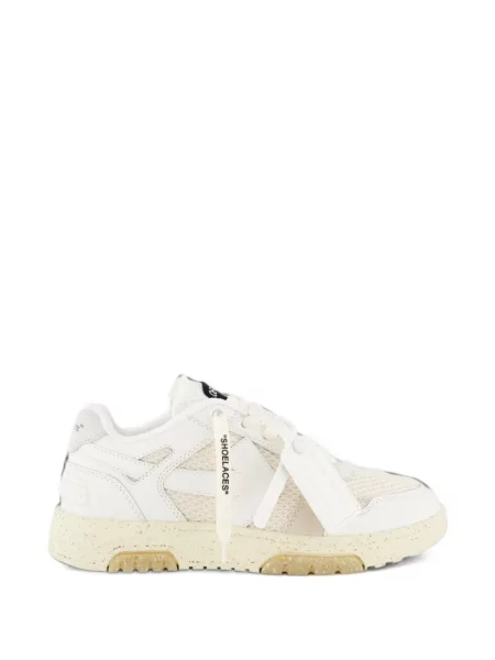 Sneakerși Off-white business alb