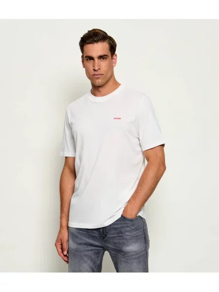 HUGO Tricou alb