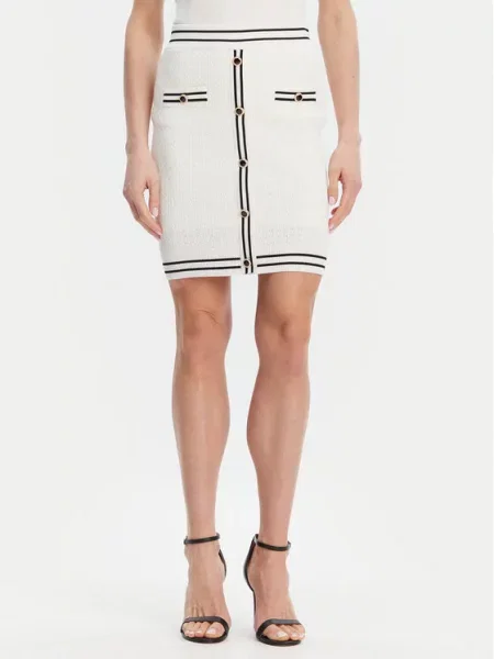Fracomina Spódnica ołówkowa Écru