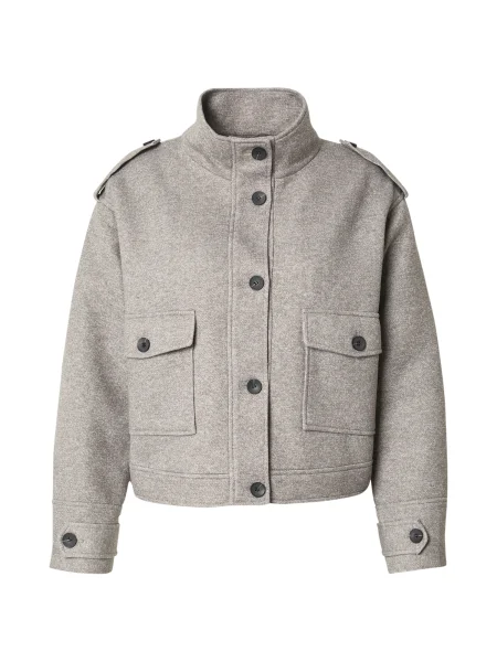 ONLY Carmakoma Geacă de primăvară-toamnă CARSEDONA amestecat gri