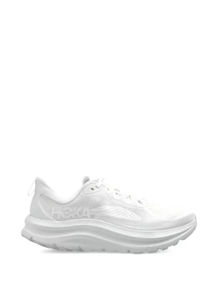 Sneakerși Hoka cu șireturi din dantelă alb
