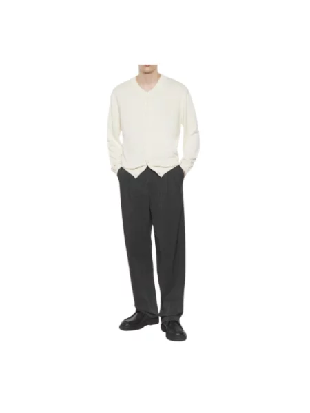 Haftowany sweter Maison Kitsune biały