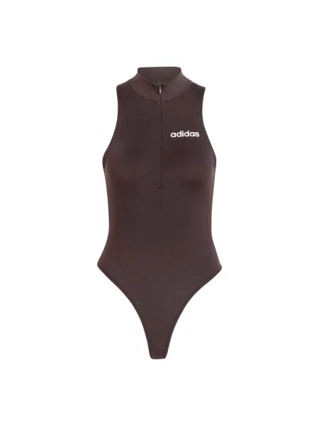 ADIDAS PERFORMANCE Body sportiv HYG ciocolatiu alb