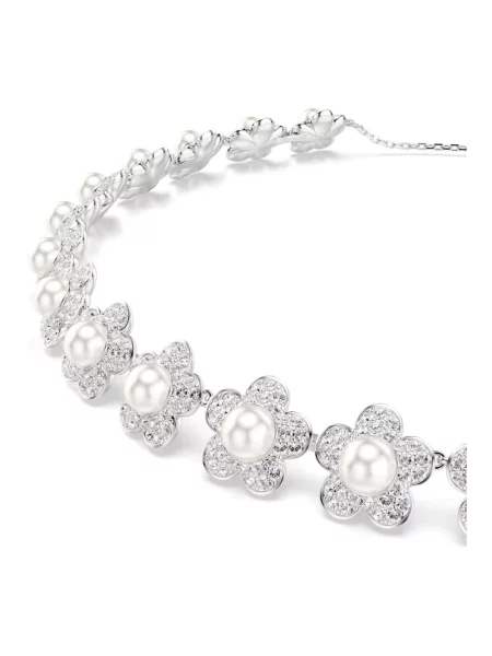 Naszyjnik Swarovski biały