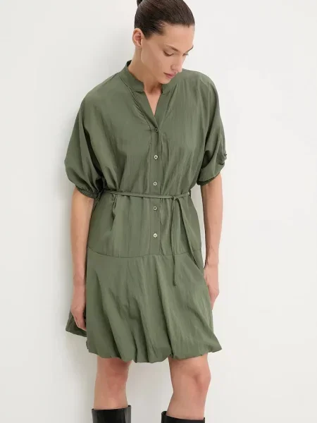 Сукня Answear.LAB mini розкльошена зелений