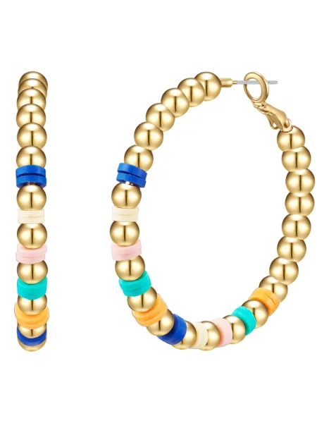 Yokoamii Uhani / zlato-rumena / zelena / oranžna modra