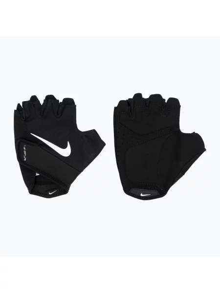 Férfi edző kesztyű Nike Vapor FG fekete/fekete/fehér. Méret: M fehér