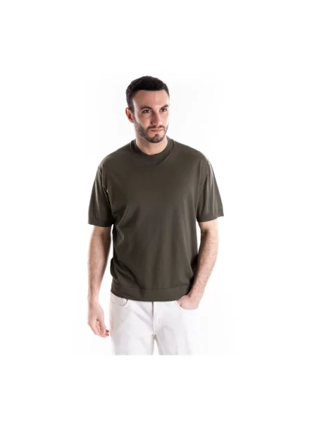 Sweter Paolo Pecora zielony