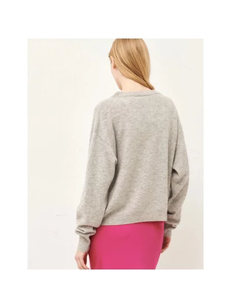 Sweter Marella na ramiączkach szary