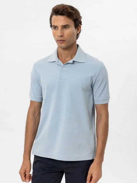 Antioch Tricou pastel albastru