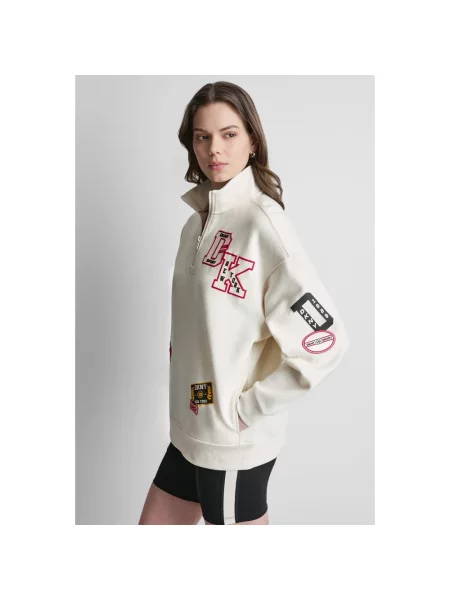Bluza rozpinana Dkny beżowa