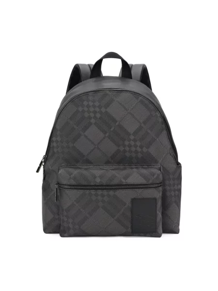 Torba Burberry w kratę szara