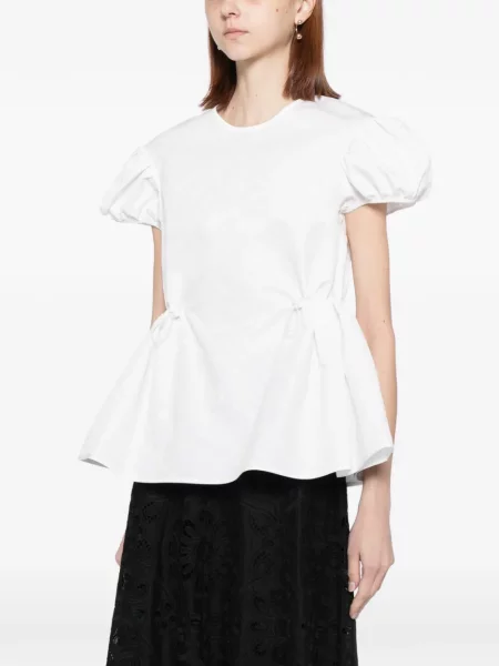 Top Cecilie Bahnsen alb