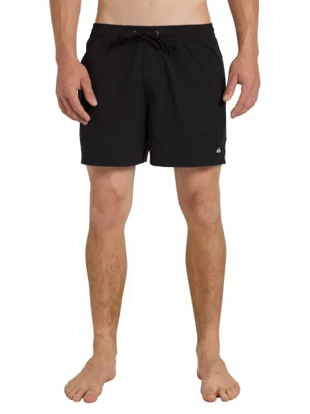 Szorty kąpielowe dla Mężczyzn EVERYDAY SOLID VOLLEY czarne