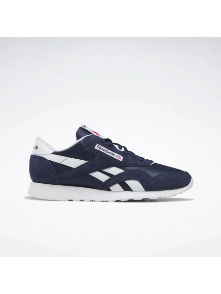 Reebok Klasyczne Sneakersy male Vector Navy/White/White Size: 36 niebieskie