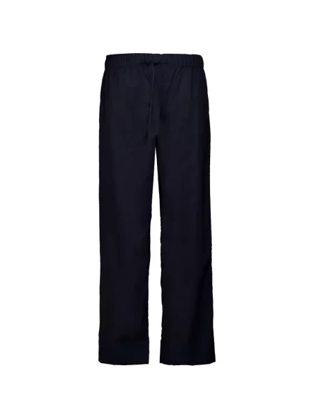 Pantaloni Frescobol Carioca de lână albastru