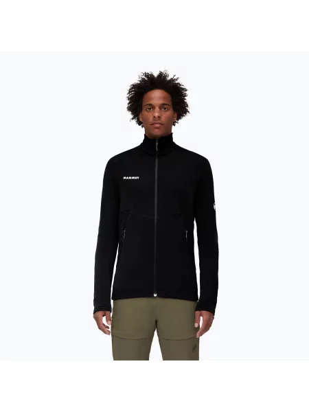 Férfi trekking pulóver Mammut Aconcagua Light ML black. Méret: M fekete